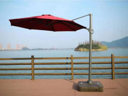 Зонт для кафе AFM-300DR-Bordo Афина