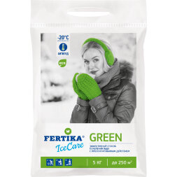 Реагент Фертика IceCare Green для температуры -20°С, 5 кг